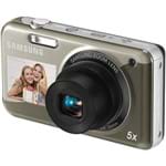 Ficha técnica e caractérísticas do produto Câmera Digital Samsung PL120 Preta 14.2MP Ideal para Selfies