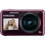 Ficha técnica e caractérísticas do produto Câmera Digital Samsung PL120 Rosa 14.2MP Ideal para Selfies