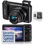 Ficha técnica e caractérísticas do produto Câmera Digital Samsung Smart WB850F 16.2MP C/ 21x de Zoom Óptico Cartão 8GB Preta