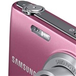 Câmera Digital Samsung ST150 16.2MP, Foto Panorâmica, Grava em HD, Wi-Fi, Rosa, 5x Zoom Óptico, Cartão de Memória de 4GB