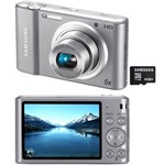 Ficha técnica e caractérísticas do produto Camera Digital Samsung St64 Prata 14.2mp 4gb com Zoom Optico de 5x Lcd 2.7, Foto Panoramica