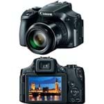 Ficha técnica e caractérísticas do produto Câmera Digital Semiprofissional Canon SX60HS 16.1MP Zoom Óptico 65x