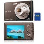 Ficha técnica e caractérísticas do produto Câmera Digital Sony Cyber Shot DSC-W510 12.1MP C/ 4x Zoom Óptico Memory Stick 4GB Preta