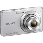 Câmera Digital Sony Cyber-Shot DSC W610 14.1MP C/ 4x de Zoom Óptico Cartão SD de 4GB Prata