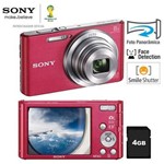 Ficha técnica e caractérísticas do produto Camera Digital Sony Cyber-shot Dsc-w830 20.1 Mp Lcd de 2.7pol., Zoom Optico de 8x - Rosa