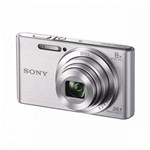 Ficha técnica e caractérísticas do produto Câmera Digital Sony Cyber-Shot DSC-W830 20.1 Mp Visor de 2.7 Polegadas, Zoom Óptico de 8x,Imagem Panorâmica, Cartão 4gb - Prata