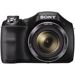 Ficha técnica e caractérísticas do produto Câmera Digital Sony DSC-H300 20.1MP, Vídeos em HD, Zoom Óptico de 35X, LCD de 3,0" Preta