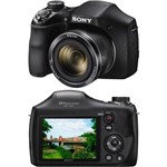 Câmera Digital Sony DSC-H300, 20.1MP, Zoom Óptico 35x, Filma HD, Foto Panorâmica