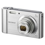 Ficha técnica e caractérísticas do produto Câmera Digital Sony Dsc W-800 20.1Mp 5X Prata