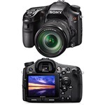 Ficha técnica e caractérísticas do produto Câmera Digital Sony DSLR Alpha SLT-A77V 24.3MP C/ Lente Intercambiável 18-135mm