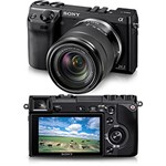 Ficha técnica e caractérísticas do produto Câmera Digital Sony NEX-7 (24.3 MP) C/ Lente Intercambiável 18-55mm Foto Panorâmica 3D