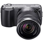 Câmera Digital Sony NEX-C3K 16.2 MP com Lente Intercambiável 18-55mm