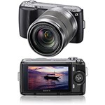 Ficha técnica e caractérísticas do produto Câmera Digital Sony NEX-C3K 16.2 MP com Lente Intercambiável 18-55mm