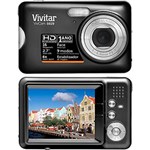 Câmera Digital 16MP Vivitar VS029 com LCD 2,7" e Filma em HD Preta