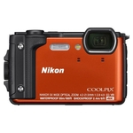 Ficha técnica e caractérísticas do produto Câmera Digital Nikon Coolpix W300 (Laranja)
