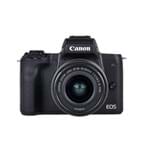 Ficha técnica e caractérísticas do produto Câmera DSLR Canon EOS M50, 24.1MP, 3.0", Wi-Fi, Kit EF-M15-45 IS STM - Preta