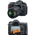Ficha técnica e caractérísticas do produto Câmera DSLR Nikon D7100 16.2 MP Lente AF-S DX 18-105MM/3.5-5.6G VR Preto