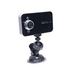 Ficha técnica e caractérísticas do produto Câmera DVR Veicular Filmadora Automotiva 720P, Tela 2,4" TFT, Visão Noturna, Grava em Micro SD