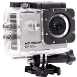 Ficha técnica e caractérísticas do produto Câmera Esportiva Kindcam Explorer Paragon Alta Definição Hd 1080 12 MP com Grande Angular e Kit de Acessórios - Prata