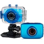 Ficha técnica e caractérísticas do produto Câmera Filmadora para Esportes Action Camcorder Hd 720p 1.3mp Tela 2.0" Painel Touch - Azul