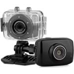 Ficha técnica e caractérísticas do produto Câmera Filmadora para Esportes Action Camcorder Hd 720p 1.3mp Tela 2.0" Painel Touch - Preto