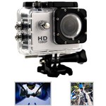 Ficha técnica e caractérísticas do produto Câmera Filmadora Sport - HD 1080 Esportiva - Prata