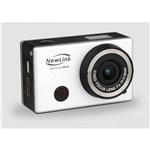 Ficha técnica e caractérísticas do produto Camera Filmadora Sports Full Hd Prova Dágua Wi-fi com Case Newlink