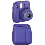 Ficha técnica e caractérísticas do produto Câmera Fotográfica Analógica Instantânea Instax Mini 8 Uva - Fujifilm