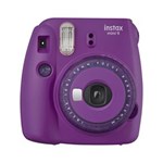 Ficha técnica e caractérísticas do produto Câmera Instantânea Fujifilm Instax Mini 9 Roxo Açaí