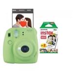 Ficha técnica e caractérísticas do produto Câmera Instantânea Fujifilm Instax Mini 9 Verde Lima + Pack 20 Fotos