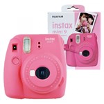 Ficha técnica e caractérísticas do produto Câmera Instantânea Instax Mini 9 FujiFilm - Rosa Flamingo