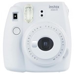 Ficha técnica e caractérísticas do produto Câmera Instantânea Mini 9 Fujifilm Instax Branco Gelo