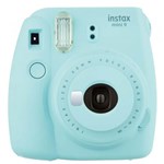Ficha técnica e caractérísticas do produto Câmera Instax Mini 9 Azul Aqua Fujifilm