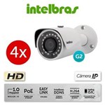 Ficha técnica e caractérísticas do produto Câmera Intelbras Ip Vip S3020 3.6mm G2 1mp 720p Hd 20mts Poe