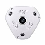 Ficha técnica e caractérísticas do produto Câmera Ip HD 2 MP Panorâmica 360 Wifi Lente Olho de Peixe - Vr