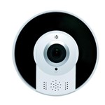 Ficha técnica e caractérísticas do produto Câmera IP Wifi Ípega VR CAM 360 Panorâmica HD 960p Áudio Entrada Crt 128Gb KP-CA107