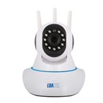 Ficha técnica e caractérísticas do produto Câmera Ip Noturna Hd Wifi 3 Antenas Sensor Alarme Lkw-1310 - Luatek