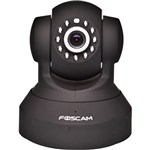Ficha técnica e caractérísticas do produto Câmera IP Wireless Pan Tilt FI8918W IR Preta