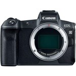 Ficha técnica e caractérísticas do produto Câmera Mirrorless Canon EOS R CORPO Fullframe Vídeo 4K + Adaptador para Lente EF e EF-S