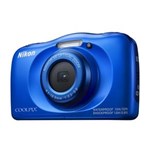 Ficha técnica e caractérísticas do produto Câmera Nikon à Prova D`água Wifi Coolpix W150 Azul
