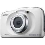 Ficha técnica e caractérísticas do produto Câmera Nikon à Prova D'água Wifi Coolpix W150 Branca