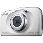 Ficha técnica e caractérísticas do produto Camera Nikon Coolpix W150 10m Branco