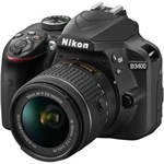 Ficha técnica e caractérísticas do produto Câmera Nikon D3400 com Lente AF-P 18-55mm VR
