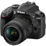 Ficha técnica e caractérísticas do produto Câmera Nikon D3400 Kit com Lente AF-P 18-55mm VR