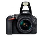 Ficha técnica e caractérísticas do produto Câmera Nikon D5600 18-55mm Vr Preto