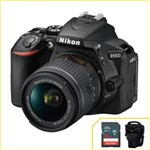 Ficha técnica e caractérísticas do produto Câmera Nikon D5600 Kit com 18-55mm F/3.5-5.6G VR AF-p DX