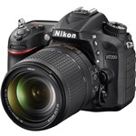 Ficha técnica e caractérísticas do produto Câmera Nikon D7200 com Lente 18-140mm VR - Nikon