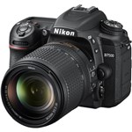 Ficha técnica e caractérísticas do produto Câmera Digital DSLR Nikon D7500 Lente de 18-140mm