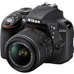 Ficha técnica e caractérísticas do produto Câmera Nikon Dslr D3300 Com Lente 18-55mm Preto