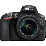 Ficha técnica e caractérísticas do produto Câmera Nikon DSLR D5600 24.2MP, Lente AF-P 18-55mm VR II + Bolsa + Tripé de Mesa + Memória 32GB Classe 10